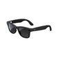 Meta Ray-Ban Smart Glasses, Wayfarer, Matte Black/Polarized Gradient Graphite, Large