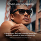Meta Ray-Ban Smart Glasses, Wayfarer, Matte Black/Polarized Gradient Graphite, Large