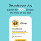 Embark Breed &amp; Health Kit - Dog DNA Test - Discover Breed, Ancestry, Relative Finder, Genetic Health, Traits, COI